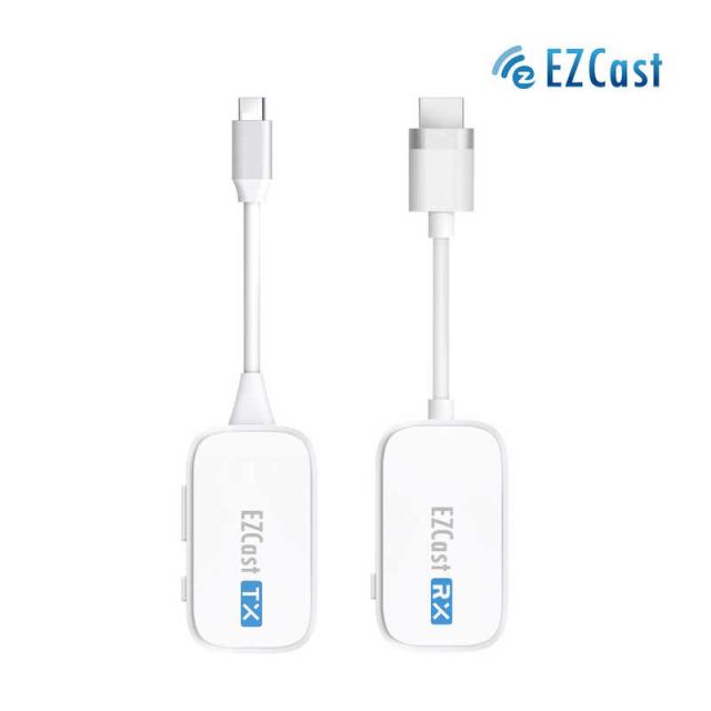 プリンストン　〔ワイヤレスHDMI〕ワイヤレスUSB-C to HDMI EZCastPocket ホワイト　EZCASTPOCKET-C1R1