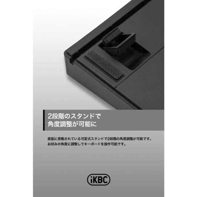 IKBC　キーボード CD87(赤軸) ［有線 /USB］ ブラック　IK-CD87-G/RD-BK_5