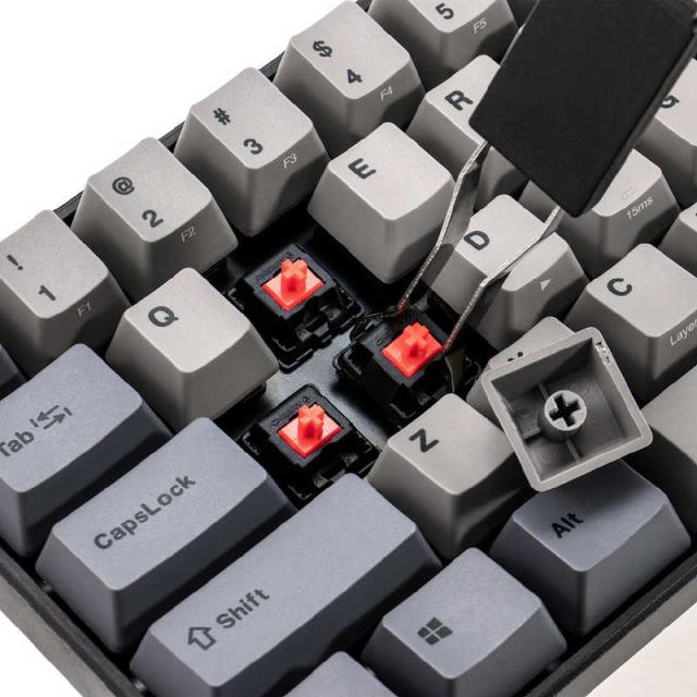 IKBC　キーボード New Poker II(赤軸・英語配列) ［有線 /USB］ ブラック　IK-PK2-G/RD