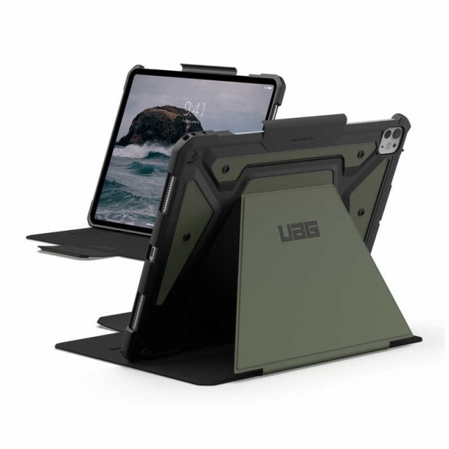 UAG　Urban Armor Gear 13インチ iPad Pro (M4) 対応 耐衝撃ケース METROPOLIS SE (日本正規代理店) オリーブ　UAG-IPDP13M4-FSE-OL