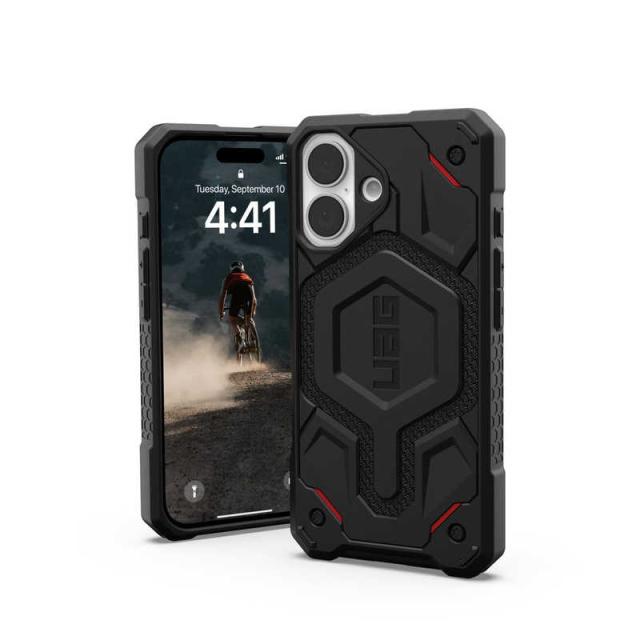 UAG　iPhone 16 耐衝撃ケース MAGSAFE対応 MONARCH PRO ケブラーブラック　UAG-IPH24MB-PMS-KBの通販は 9,013円
