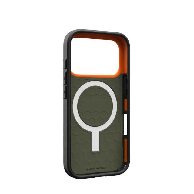 UAG　iPhone 17 Pro用 MagSafe対応 CIVILIAN(オリーブ/オレンジ)　UAG-IPH25MA-CMS-O/O