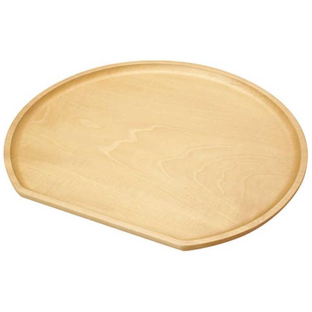 ヤマコー　用美 業務用 栃・尺3半月膳(クリア) yamaco38020　YAMACO38020 13,838円