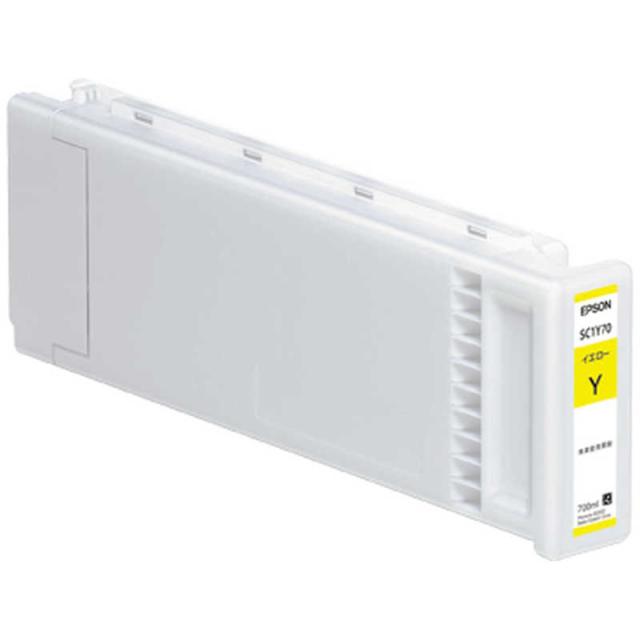 エプソン　EPSON　純正プリンターインク 700ml イエロー　SC1Y70
