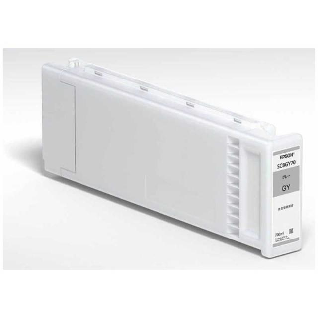 エプソン　EPSON　純正プリンターインク SureColor グレー　SC8GY70