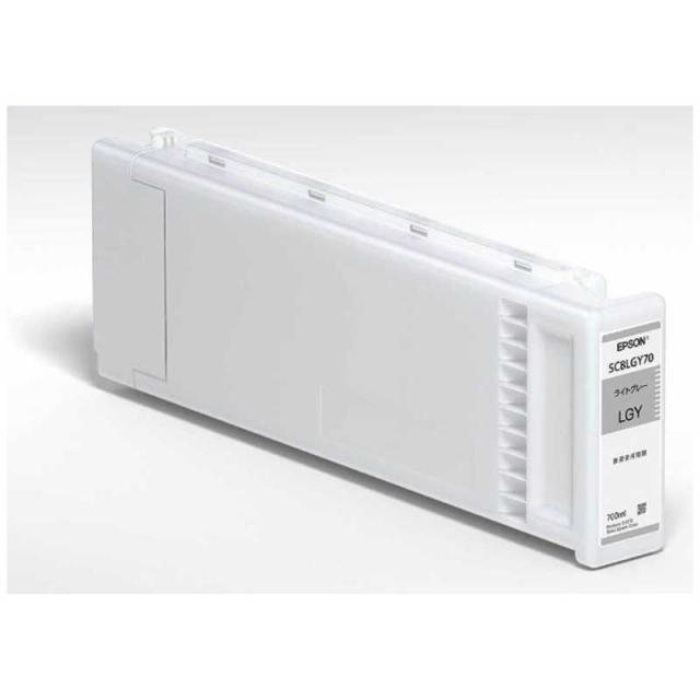 エプソン　EPSON　純正プリンターインク SureColor ライトグレー　SC8LGY70
