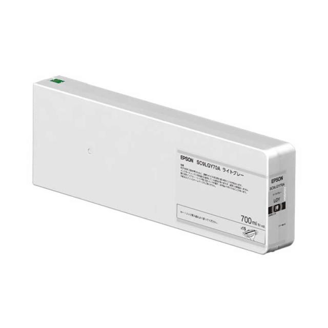 エプソン　EPSON　純正プリンターインクカートリッジ ライトグレー 700ml　SC9LGY70Aの通販は 16,830円