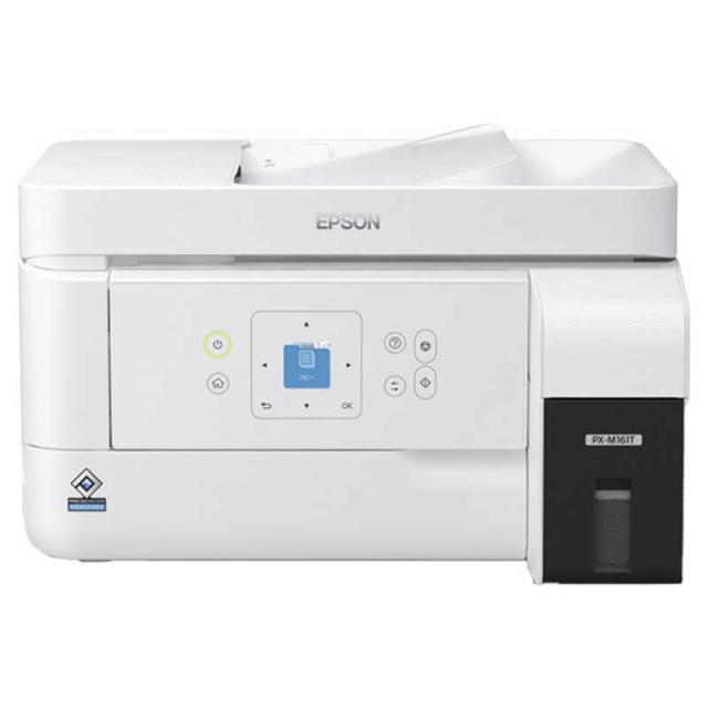 エプソン　EPSON　A4モノクロインクジェット複合機プリンター エコタンク搭載モデル ［L判〜A4］ ホワイト　PX-M161T