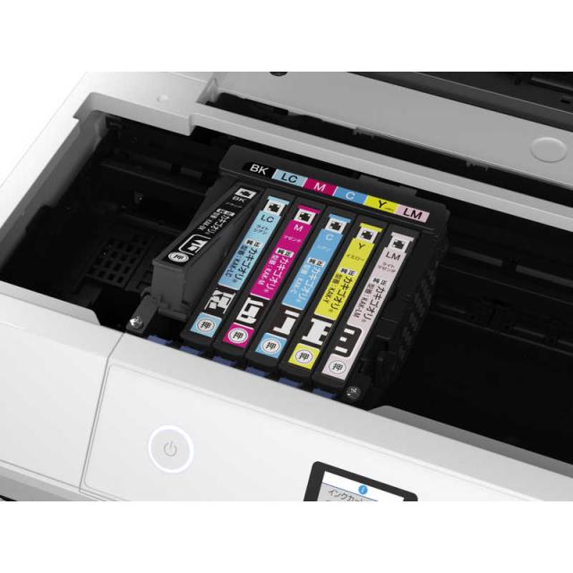 エプソン　EPSON　A4カラーインクジェット複合機プリンター Colorio ［L判〜A4］ ホワイト　EP-717A_9