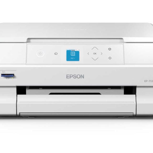 エプソン　EPSON　A4カラーインクジェット複合機プリンター Colorio ［L判〜A4］ ホワイト　EP-717A_11