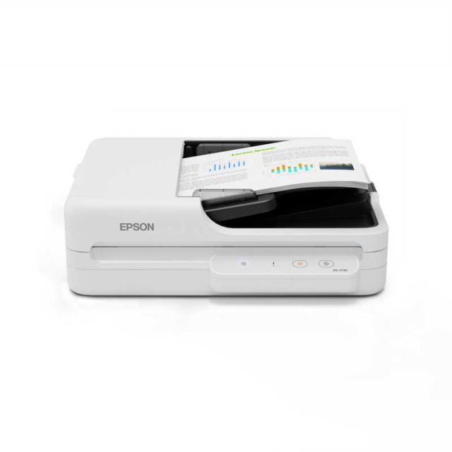 エプソン　EPSON　A4フラットベッドスキャナー ［A4サイズ / USB］ ホワイト　DS-1730 スキャナー