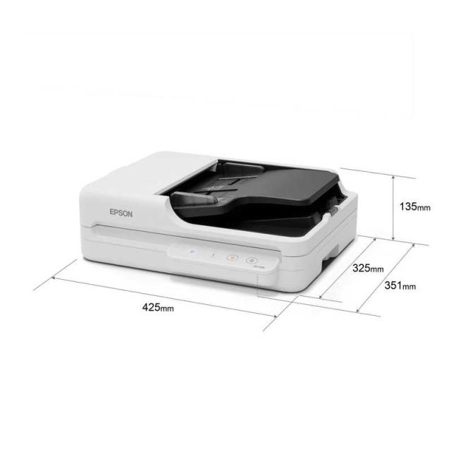 エプソン　EPSON　A4フラットベッドスキャナー ［A4サイズ / USB］ ホワイト　DS-1730 スキャナー