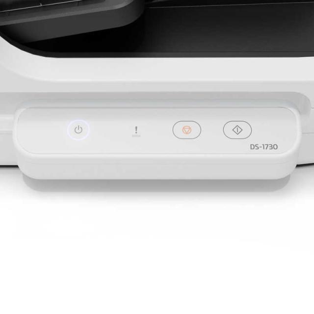 エプソン　EPSON　A4フラットベッドスキャナー ［A4サイズ / USB］ ホワイト　DS-1730 スキャナー