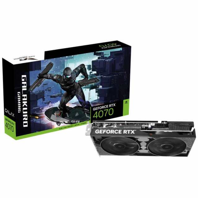 玄人志向 GALAKURO GAMING NVIDIA /RTX4070 ［GeForce RTXシリーズ /12GB］「バルク品」  GG-RTX4070-E12GB/DFの通販はau PAY マーケット - コジマ au PAY マーケット店 | au PAY マーケット－通販サイト