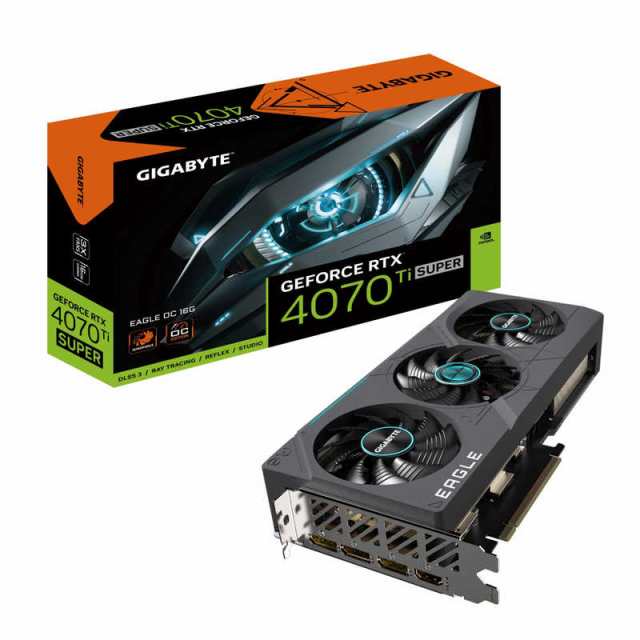 GIGABYTE　グラフィックボード GeForce GTXシリーズ 16GB GeForce RTX 4070Ti SUPER 16GB 「バルク品」　GV-N407TSEAGLEOC-16