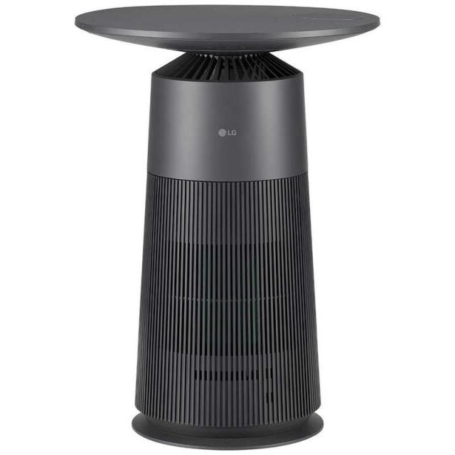 LG　マルチ機能空気清浄機 PuriCare AeroFurniture ラウンド型 空気清浄:12畳まで PM2.5対応 ブラック　AS207PKU0