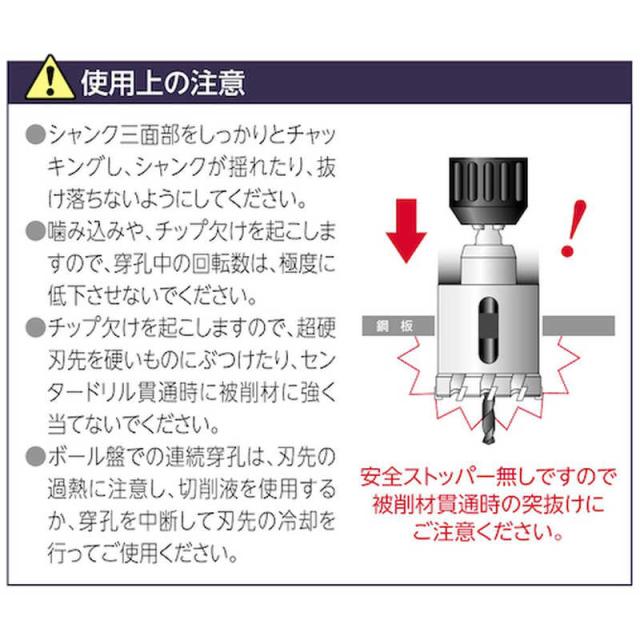 ユニカ UNIKA 超硬ホルソーセット TB-27TN TB27TN