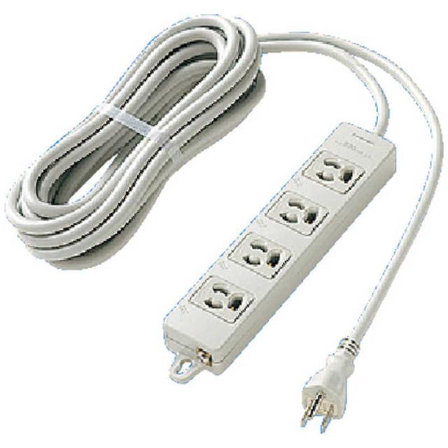 パナソニック　Panasonic　マグネット付OA タップ 3P式 4個口 5m WCH2454H　WCH2454H