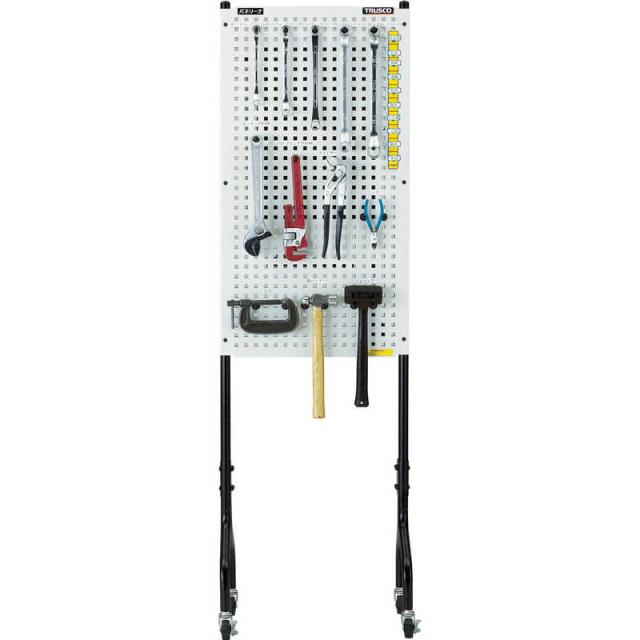 トラスコ中山　ライトパンチングパネル パネリーナ両面式 キャスター付　TUR2Cの通販は