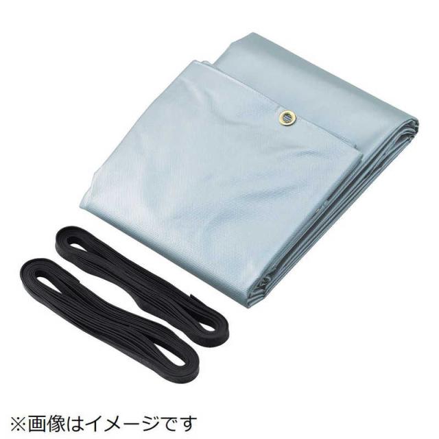 トラスコ中山　トラックシートα 4t用 幅4600mmX長さ6.0m 銀　TS4TA