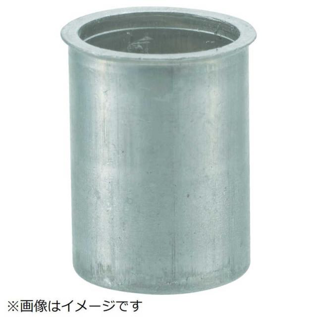 トラスコ中山　クリンプナット薄頭アルミ 板厚2.5 M8X1.25 500入　TBNF8M25AC