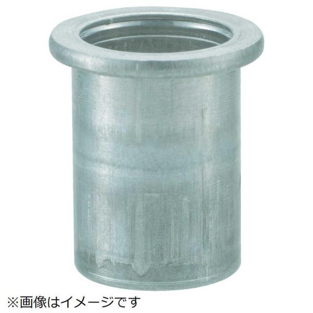 トラスコ中山 クリンプナット平頭軽銀 板厚3.5 M5X0.8 1000入 TBN5M35AC