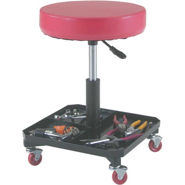 トラスコ中山　工具入れ付作業椅子 Φ370XH440ｰ555　TWCS