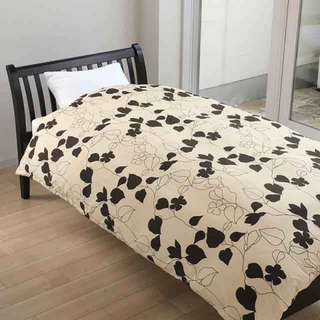 西川　掛け布団カバー ME03SL ブラウン　の通販は 4,750円