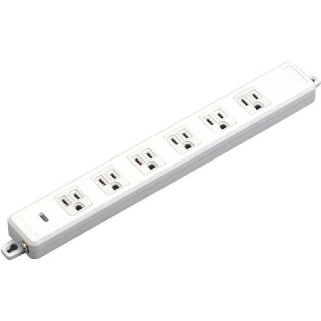 明工社　明工OA用接地タップ6コ口コｰド5 　MR7706TJ5の通販は 5,784円