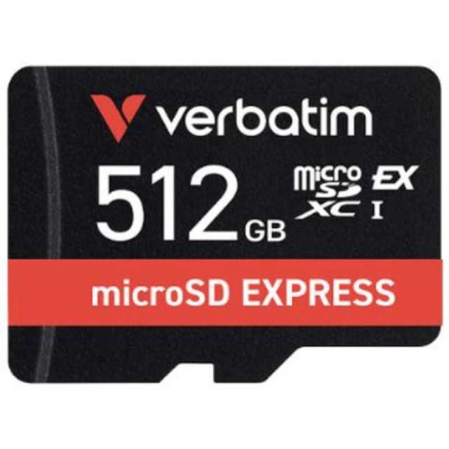 VERBATIMJAPAN　microSD Expressカード Nintendo Switch2 動作確認済 ［Class10 / 512GB］　EXMXCN512GJRZV1