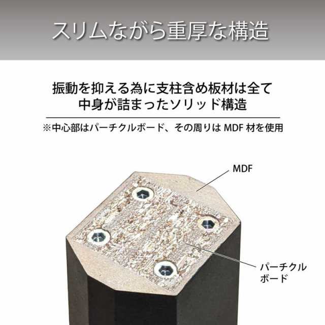 ハヤミ工産 台型スピーカースタンド 2台1組 SB-983 - コンポ・セットコンポ