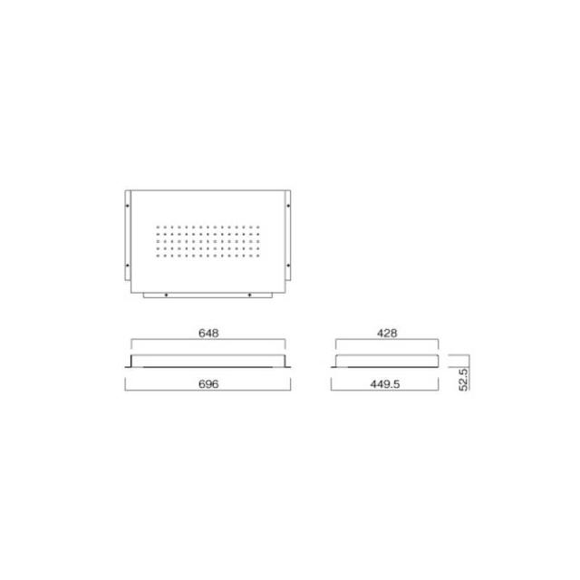 ハヤミ工産　ベースカバー　PUP-B6508