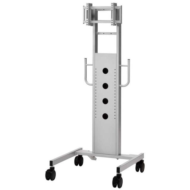 テレビスタンド ハヤミ工産 65V型まで対応 VESA規格対応 キャスター付き ブラック PU-656B ハヤミ工産 テレビスタンド 65V型まで対応 VESA規格対応 キャスター