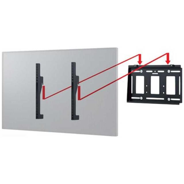 ハヤミ 50V型まで対応 壁掛金具(ブラック)(前後左右角度調整タイプ)(左右首振可) HAMILeX(ハミレックス) MH series MH-475B 返品種別A ハヤミ工産 テレビ壁掛金具 50v型まで対応 VESA規格対応 上下角度