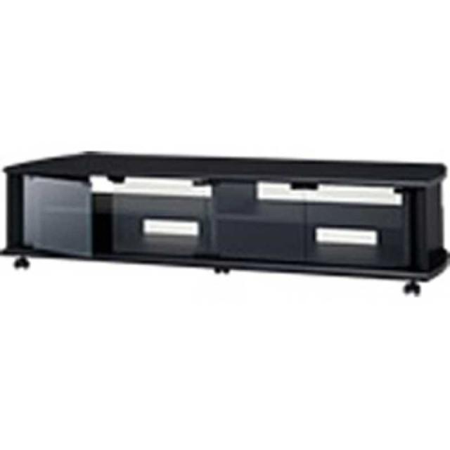 ハヤミ工産　テレビ台 目安：〜60型対応 ロータイプ マットブラック　TV-BS140Lの通販は 22,000円