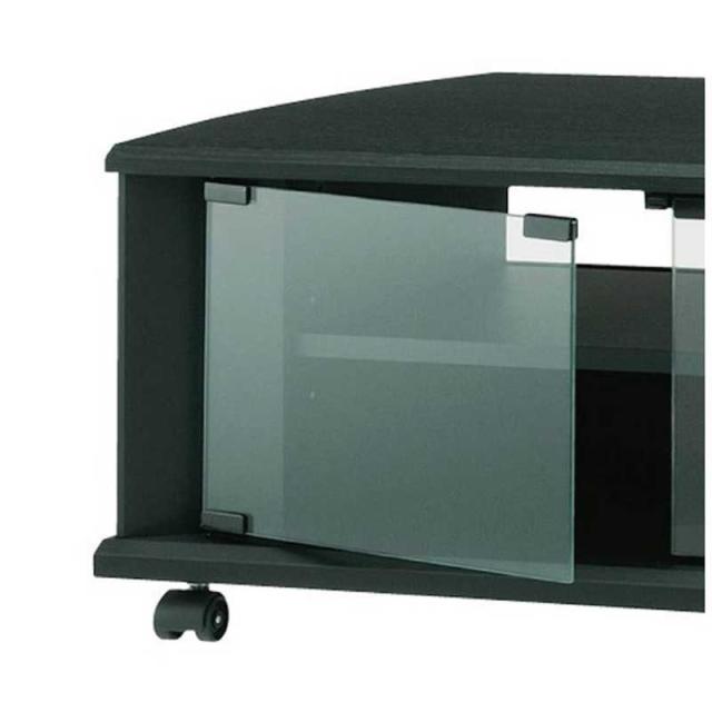 ハヤミ工産　テレビ台 目安：〜60型対応 ロータイプ マットブラック　TV-BS140L_2