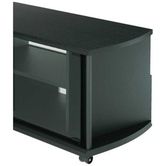 ハヤミ工産　テレビ台 目安：〜60型対応 ハイタイプ マットブラック　TV-BS140H_1