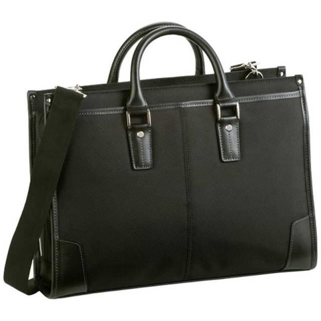 平野　ビジネスバッグ メンズ A4ファイル ブリーフケース 太番手ビジネス KBN26581 ハミルトン HAMILTON