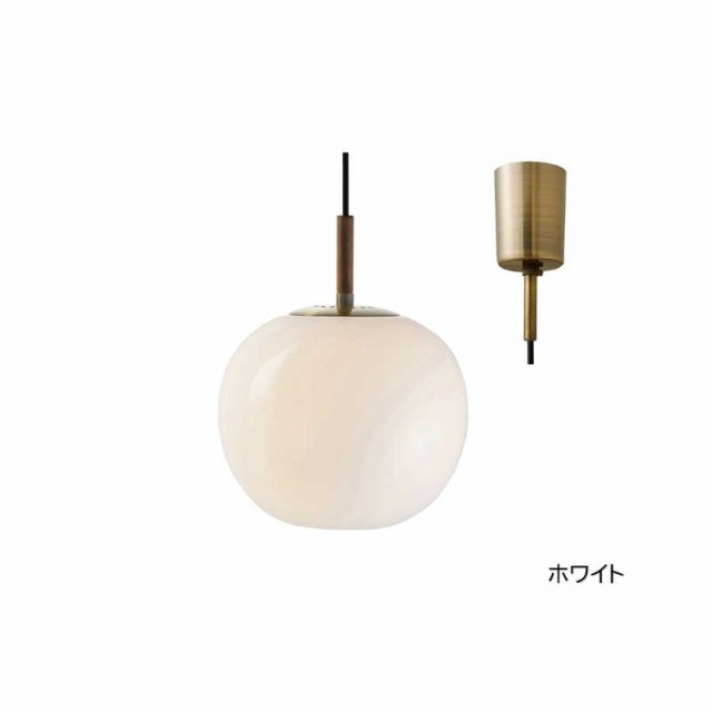 インターフォルム　ペンダントライト Juholt (ユーホルト) ホワイト 一般球型LED電球(E26/60W相当/電球色)×1灯付［4.5畳 /電球色］　LT4のサムネイル