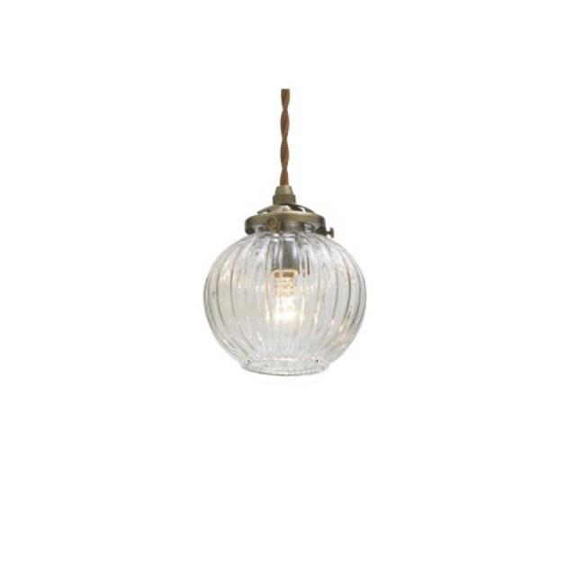 インターフォルム　LED照明 ペンダントライト 電球色 白熱電球付属 Lipri(リプリ) クリア　LT-9551CL