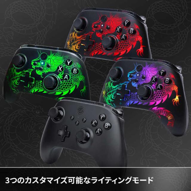 POWERA　バトル・ドラゴン・アドバンスド・ワイヤレスコントローラー with ルメクトラ for PC＆クラウドゲーミング ［USB / Windows］　PCGP0498JP-01_2