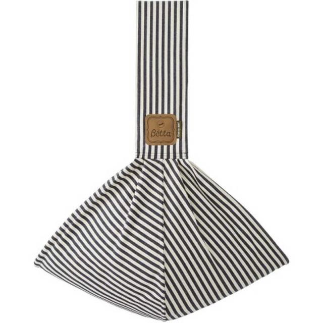 ズームティー　Betta キャリーミー! ベビースリング ロング ロンドンストライプ (ネイビー)ベビー食器