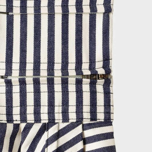 ズームティー　Betta キャリーミー! ベビースリング ロング ロンドンストライプ (ネイビー)