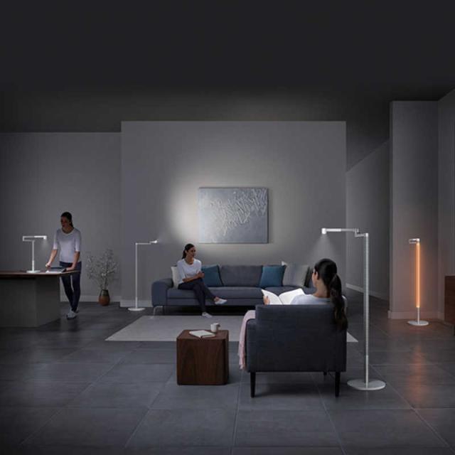 ダイソン　dyson　卓上スタンドライト Dyson Lightcycle Morph ホワイト/シルバー　CD06WS_1