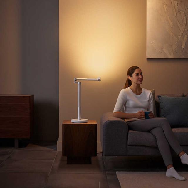 ダイソン　dyson　卓上スタンドライト Dyson Lightcycle Morph ホワイト/シルバー　CD06WS_2