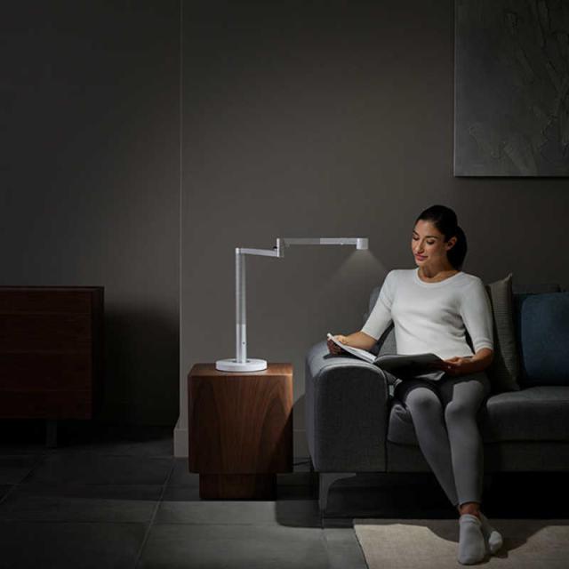 ダイソン　dyson　卓上スタンドライト Dyson Lightcycle Morph ホワイト/シルバー　CD06WS_4