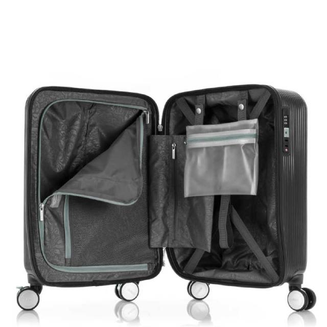 アメリカンツーリスター　ストッパー付スーツケース Sサイズ ［1〜3泊にオススメ］ TSAダイヤルロック搭載 マキシーヴォ (MAXIVO) ［TSAロック搭載］ ジェットブラック　HO2*19001の通販は