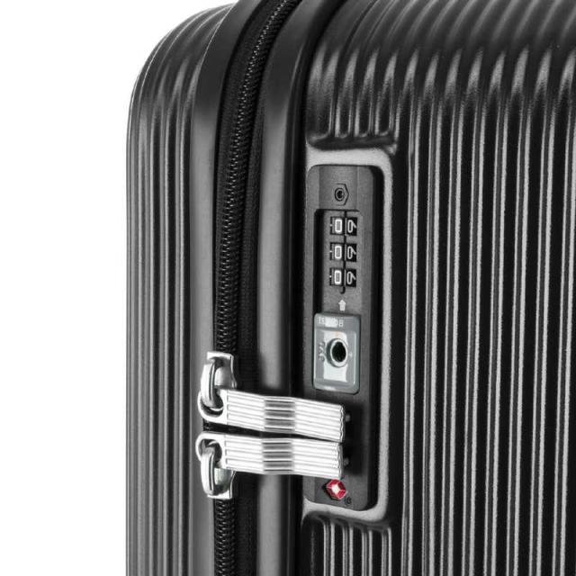 アメリカンツーリスター　ストッパー付スーツケース Sサイズ ［1〜3泊にオススメ］ TSAダイヤルロック搭載 マキシーヴォ (MAXIVO) ［TSAロック搭載］ ジェットブラック　HO2*19001の通販は