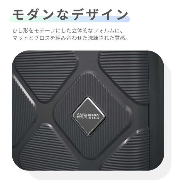 アメリカンツーリスター　拡張機能付きキャリー 無料預入 ( Mサイズ ) INSTAGON ( インスタゴン ) ［ TSAロック搭載 ］ ダークグレー　HJ4＊78012_10
