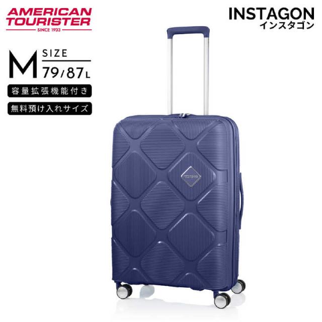 アメリカンツーリスター　拡張機能付きキャリー 無料預入 ( Mサイズ ) INSTAGON ( インスタゴン ) ［ TSAロック搭載 ］ フューチャーダスク　HJ4＊18012